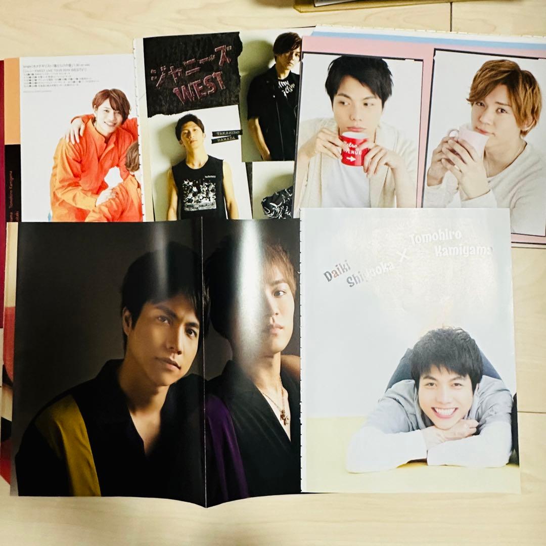 ②2016-18年 WEST. アイドル誌 切り抜き 計51冊分