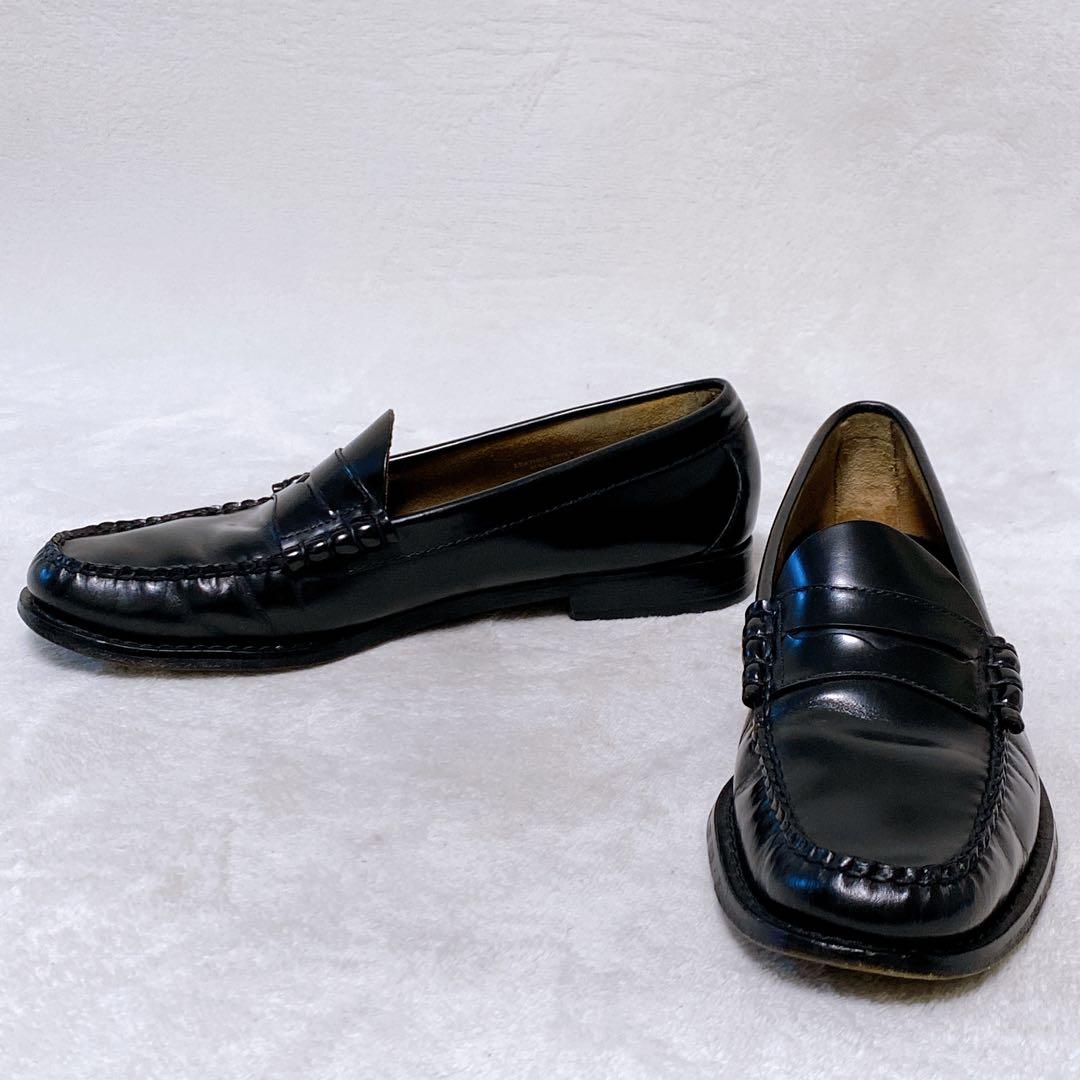 美品　G.H.BASS　ローファー　ラーソン　ブラック　黒　27.5cm