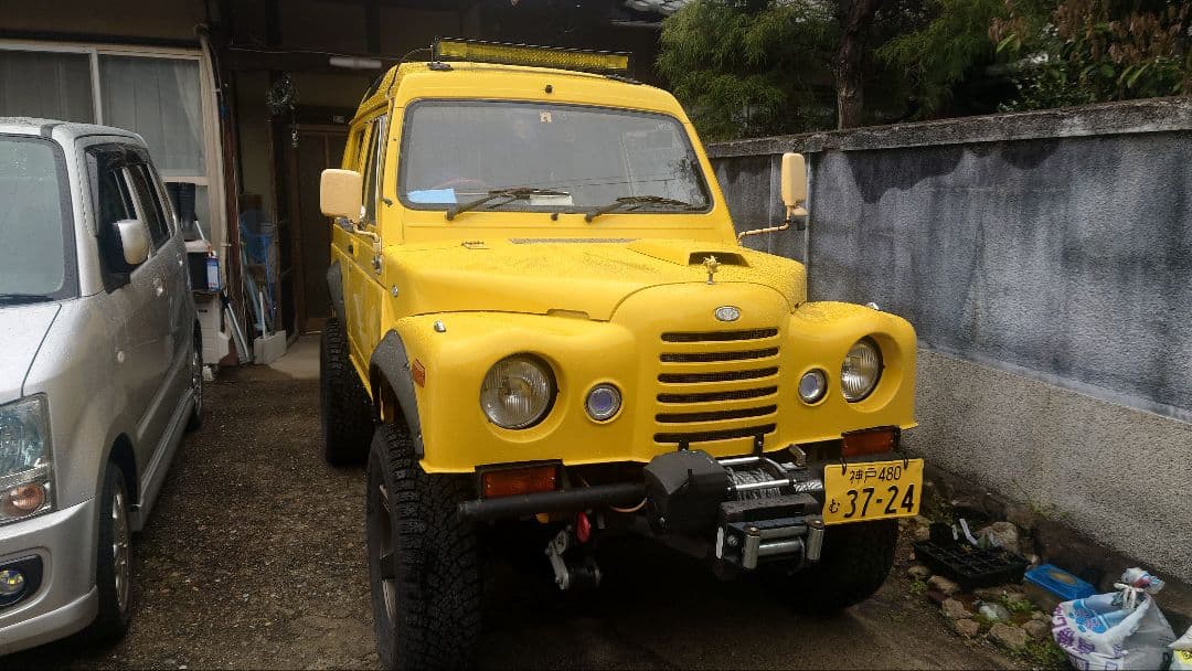 スズキジムニーJA11(改)カトマンズⅡ仕様 実動部品取り丸車 乗って帰れます スズキジムニーJA11(改)カトマンズⅡ仕様 実動部品取り丸車 乗って帰れ