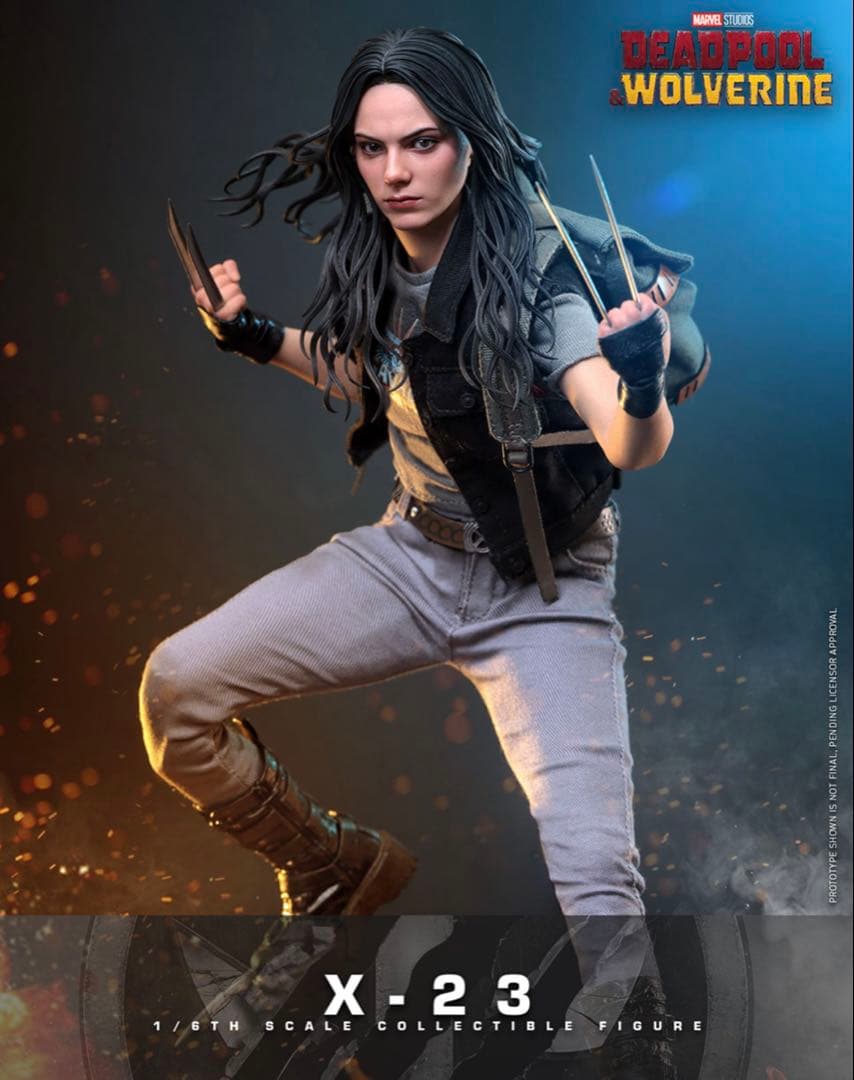 ホットトイズ ムービーマスターピース デッドプール ウルヴァリン x-23