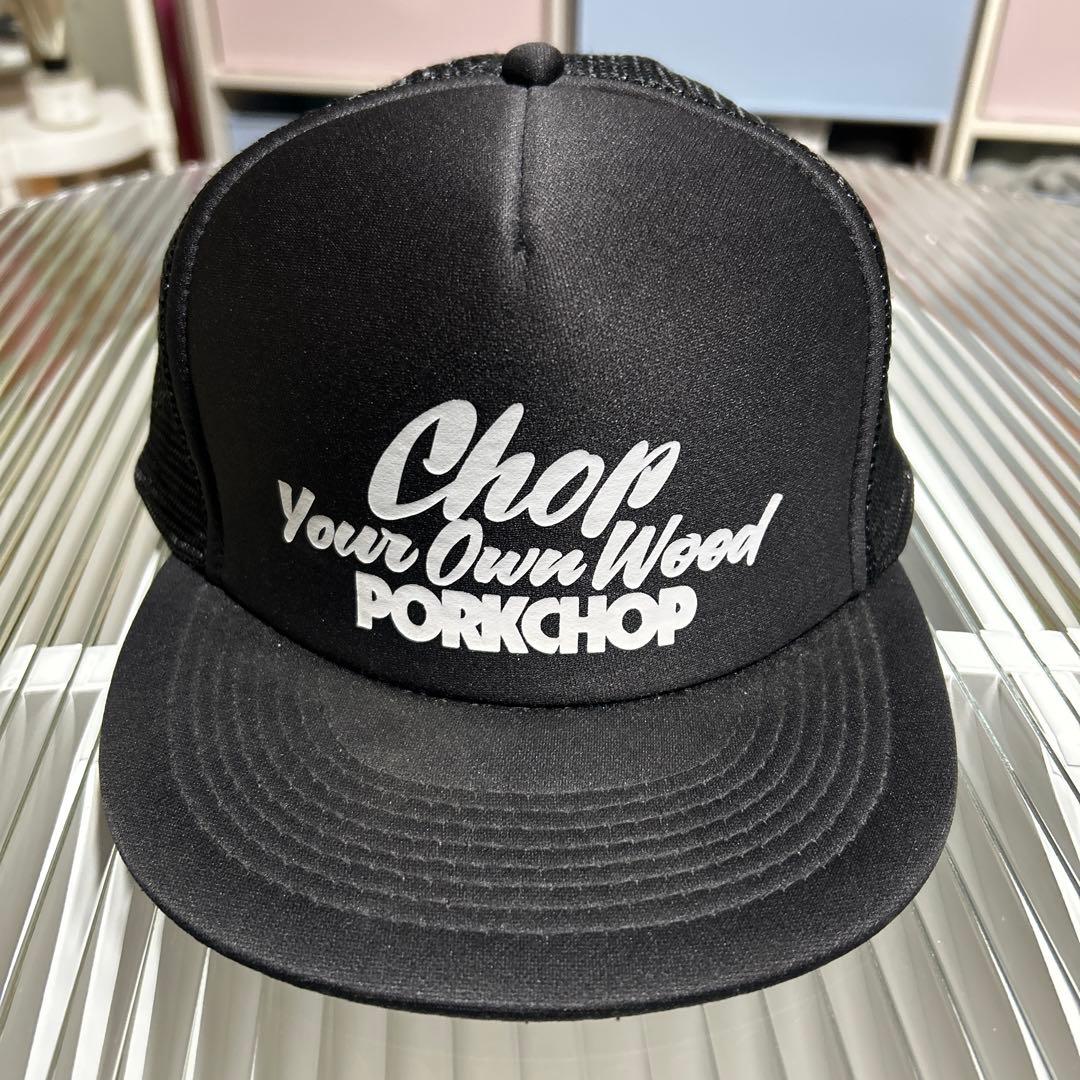 Chop Your Own Wood Porkchop キャップ PORKCHOP GARAGE SUPPLY(ポークチョップガレージサプライ) / CHOP YOUR