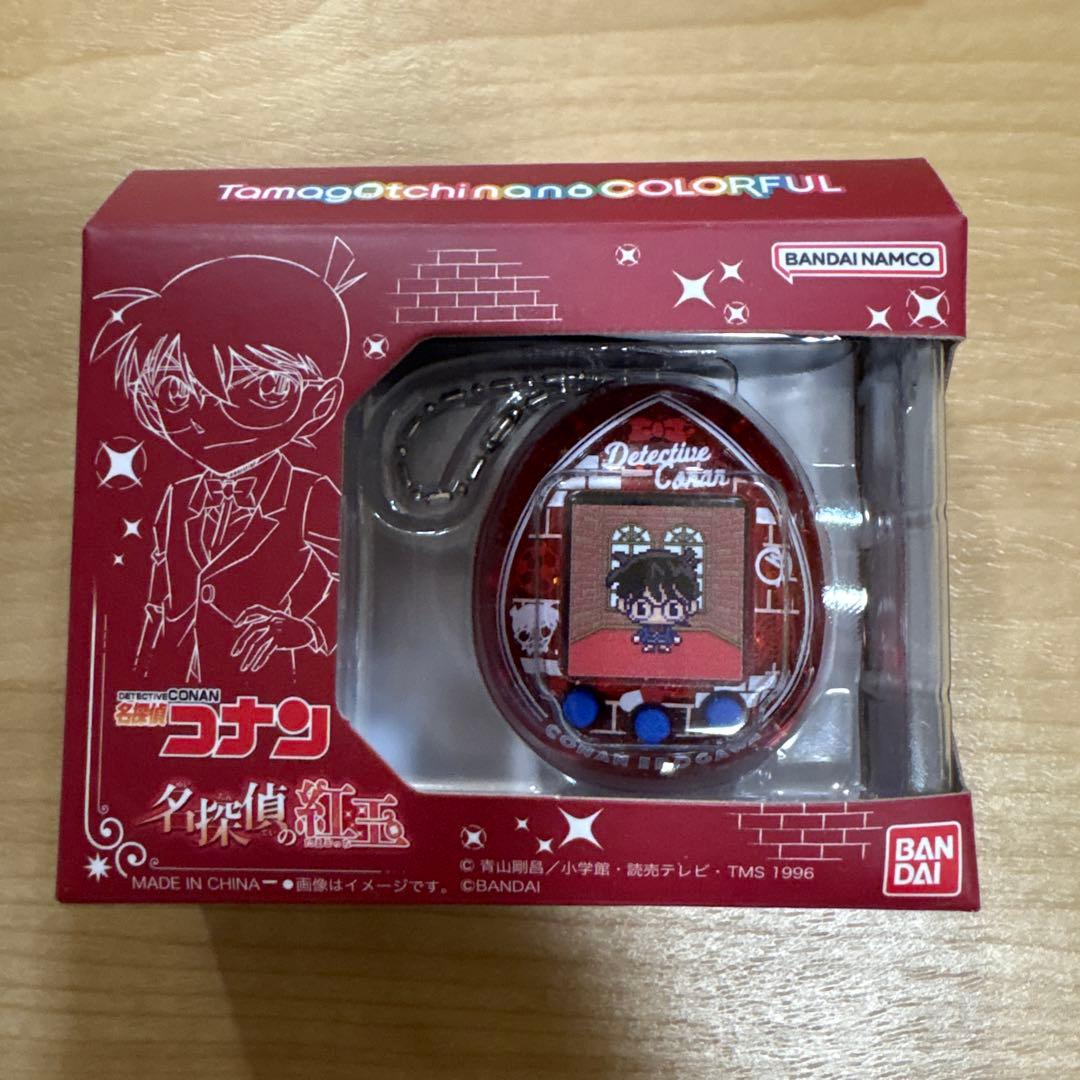 【新品未使用未開封】名探偵コナン　たまごっち 名探偵の紅玉 抽選販売】Tamagotchi nano colorful 名探偵コナン （名探偵の紅玉
