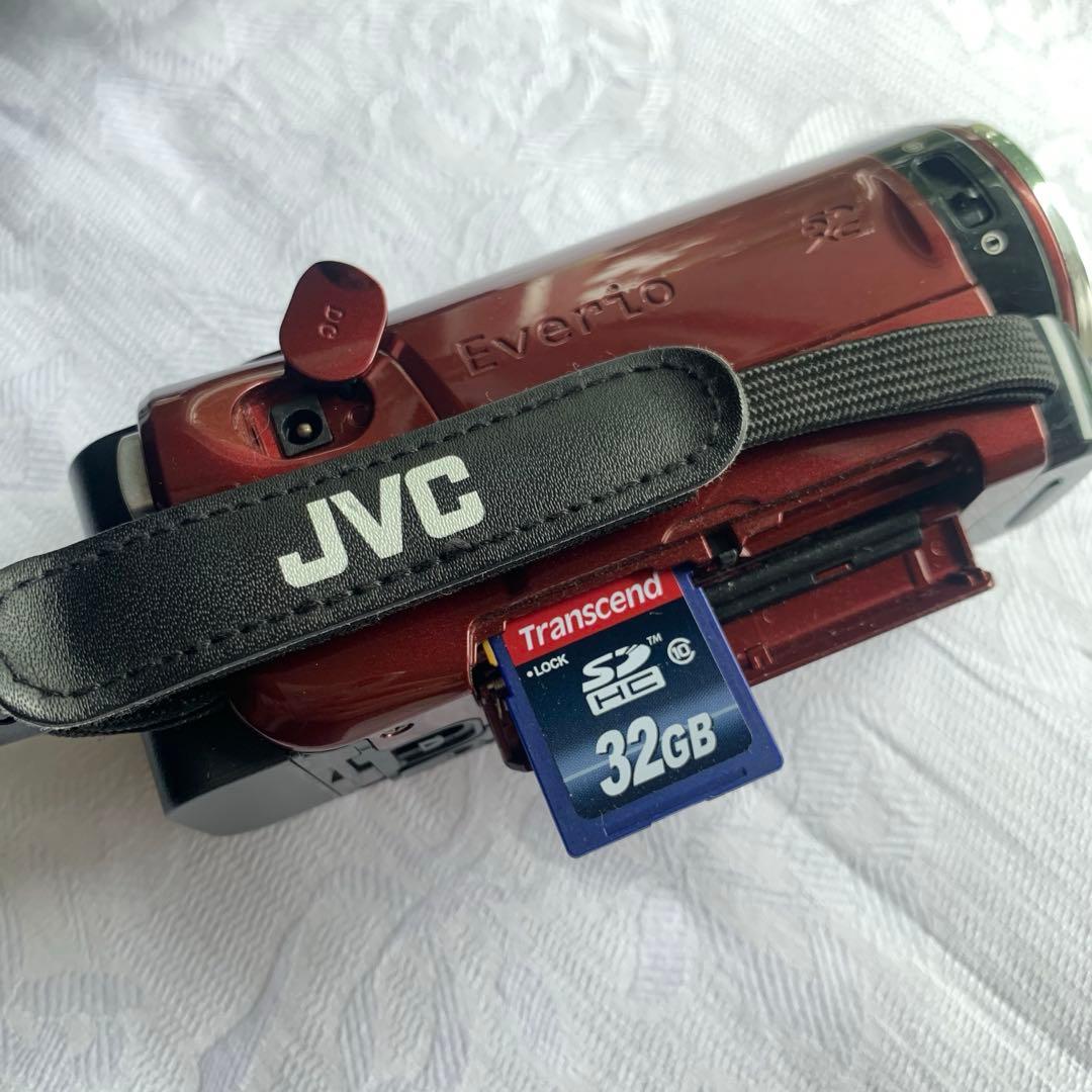 JVC Everio HD ビデオカメラ GZ-HM460-R ハンディカム