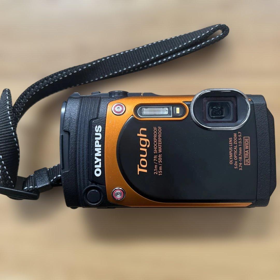 ジャンク】OLYMPUS Tough TG-860 デジタルカメラ オレンジ - メルカリ
