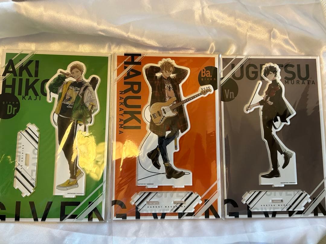 ギヴン 梶秋彦 中山春樹 村田雨月 まとめ売り ギヴン » 映画 ギヴン アクリルスタンド 村田 雨月BD2024ver