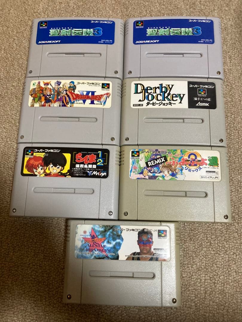 スーパーファミコン本体4台とゲームソフトのセット ジャンク品 - メルカリ