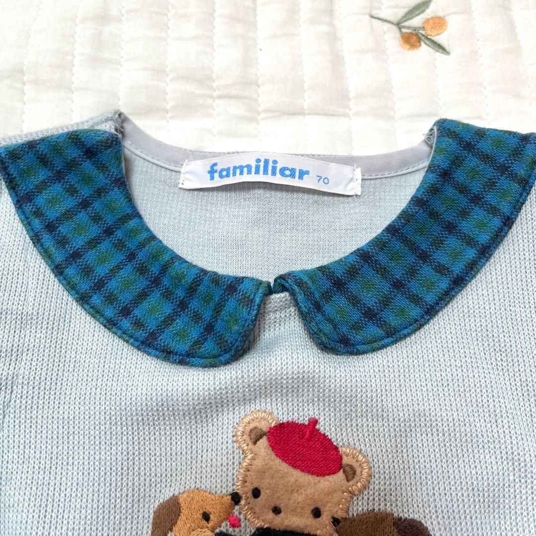 familiar ロンパース 70サイズ - メルカリ