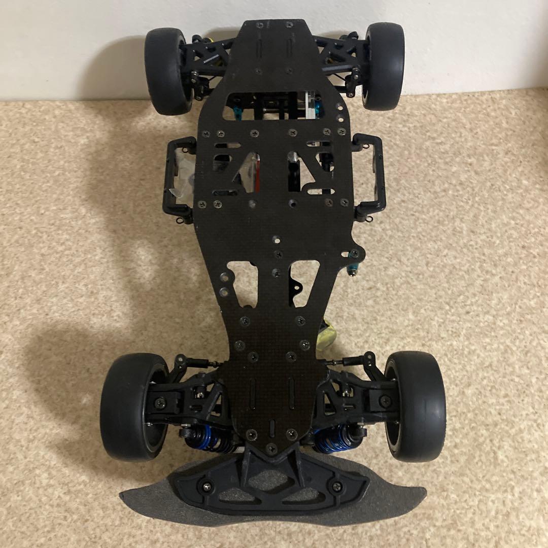 タミヤ ラジコン TA-04 カーボンダブルデッキ仕様 TRF ダンパー - メルカリ