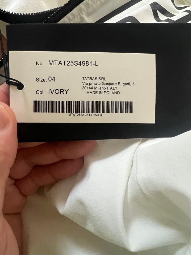 25ss TATRAS｜タトラスAUDEE オーディsize：04 新品未使用 - メルカリ