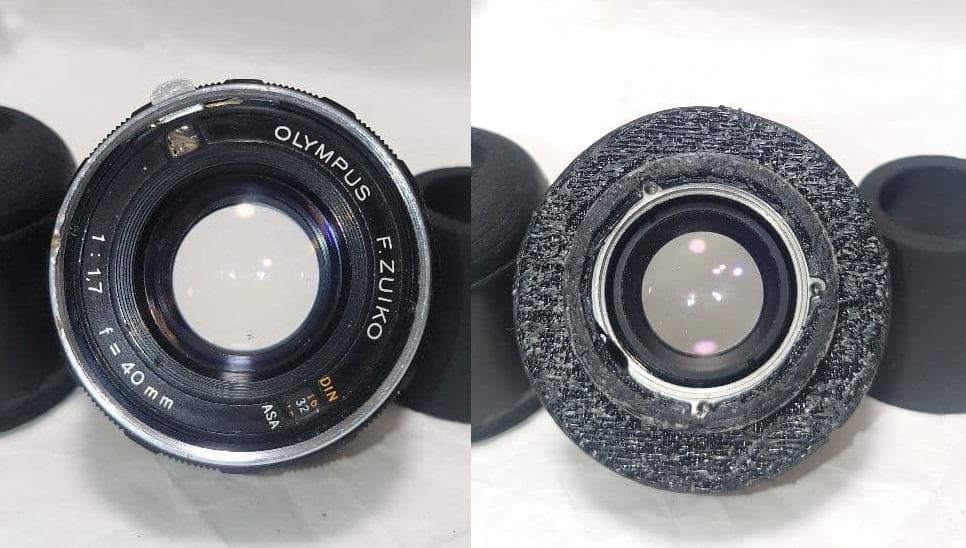 ☆改造レンズ☆OLYMPUS F.ZUIKO 40mm F1.7 M42 - メルカリ