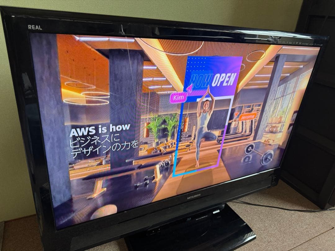 MITSUBISHI REAL 液晶テレビ 大画面　LCD -40MDR1