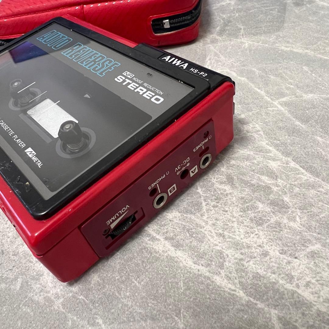 希少 AIWA HS-P2 ステレオカセットプレーヤー ベッド - メルカリ