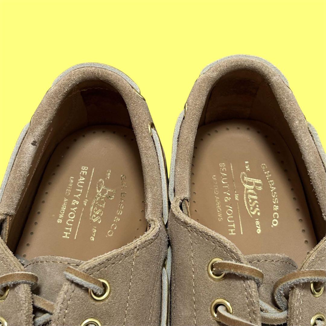 G.H.BASS&CO. モカシン デッキシューズ スウェード・スエード