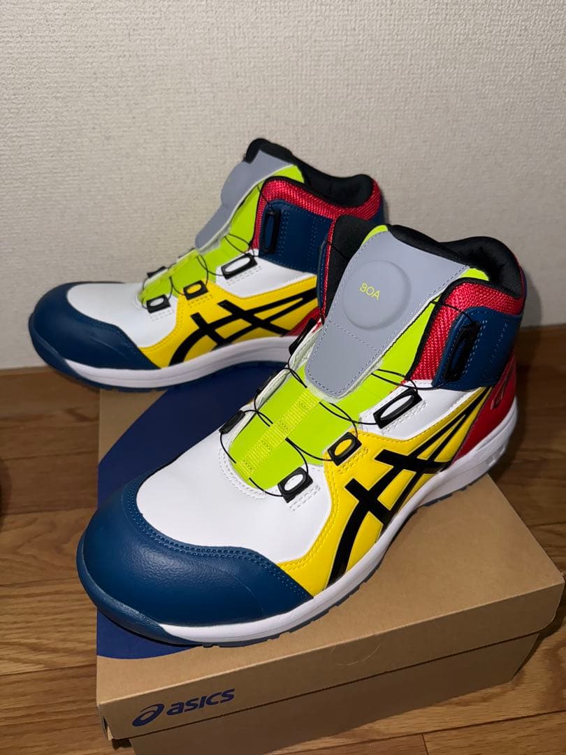 ウィンジョブ CP304 BOA LC 26.5cm ホワイト×ブラック