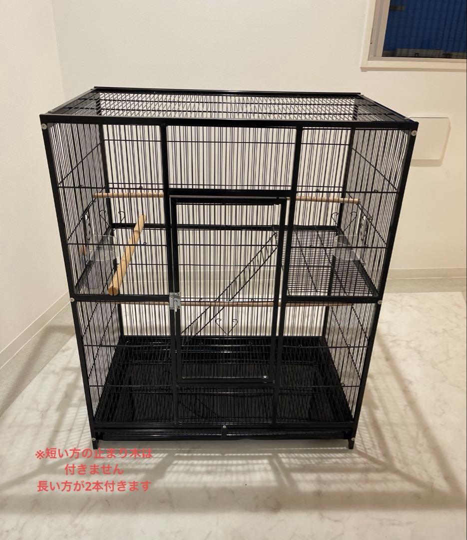 鳥かご 金属製大型のバードケージ オウム、オカメインコ、ラブバード