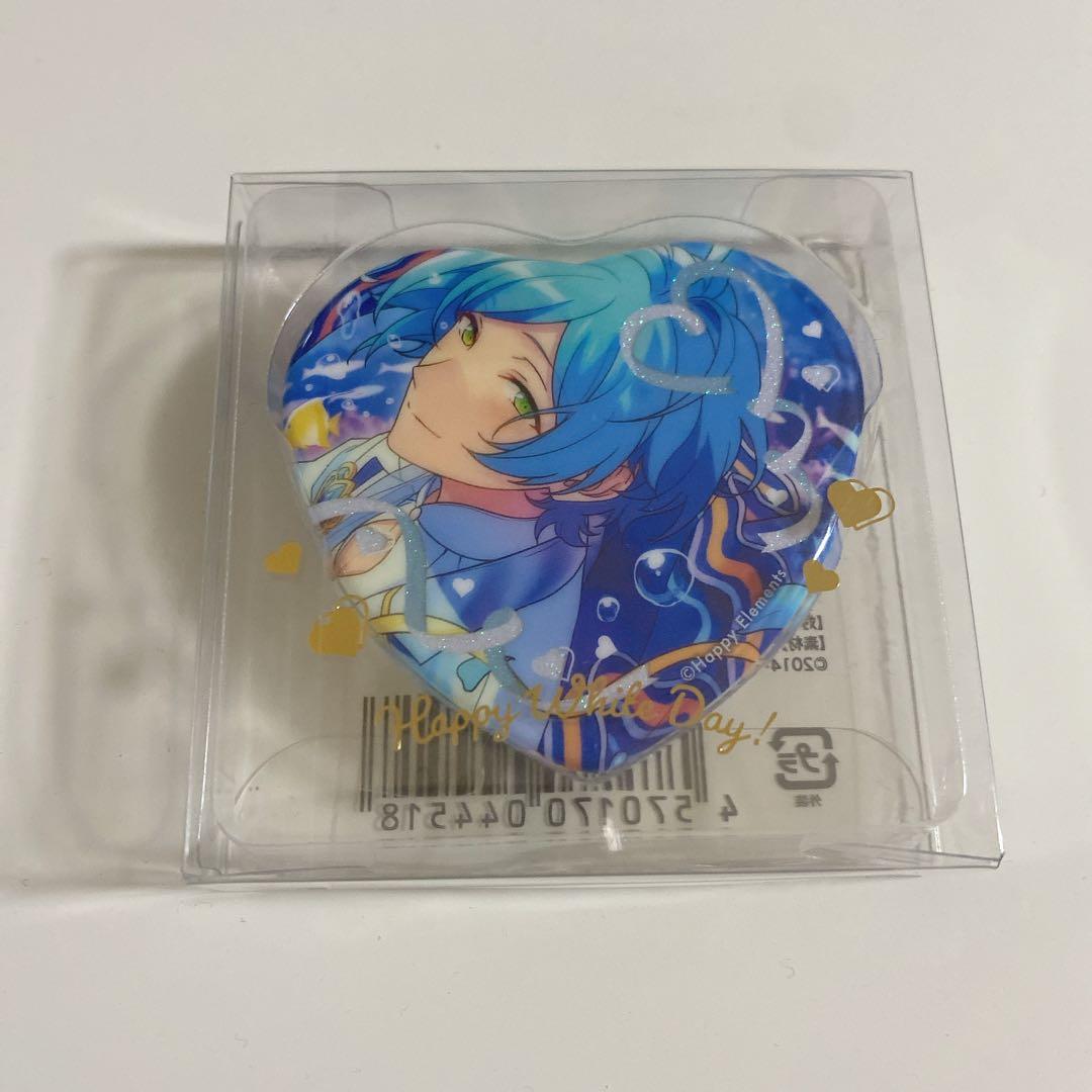 あんスタ ホワイトデー ハート缶バッジ 深海奏汰 - メルカリ