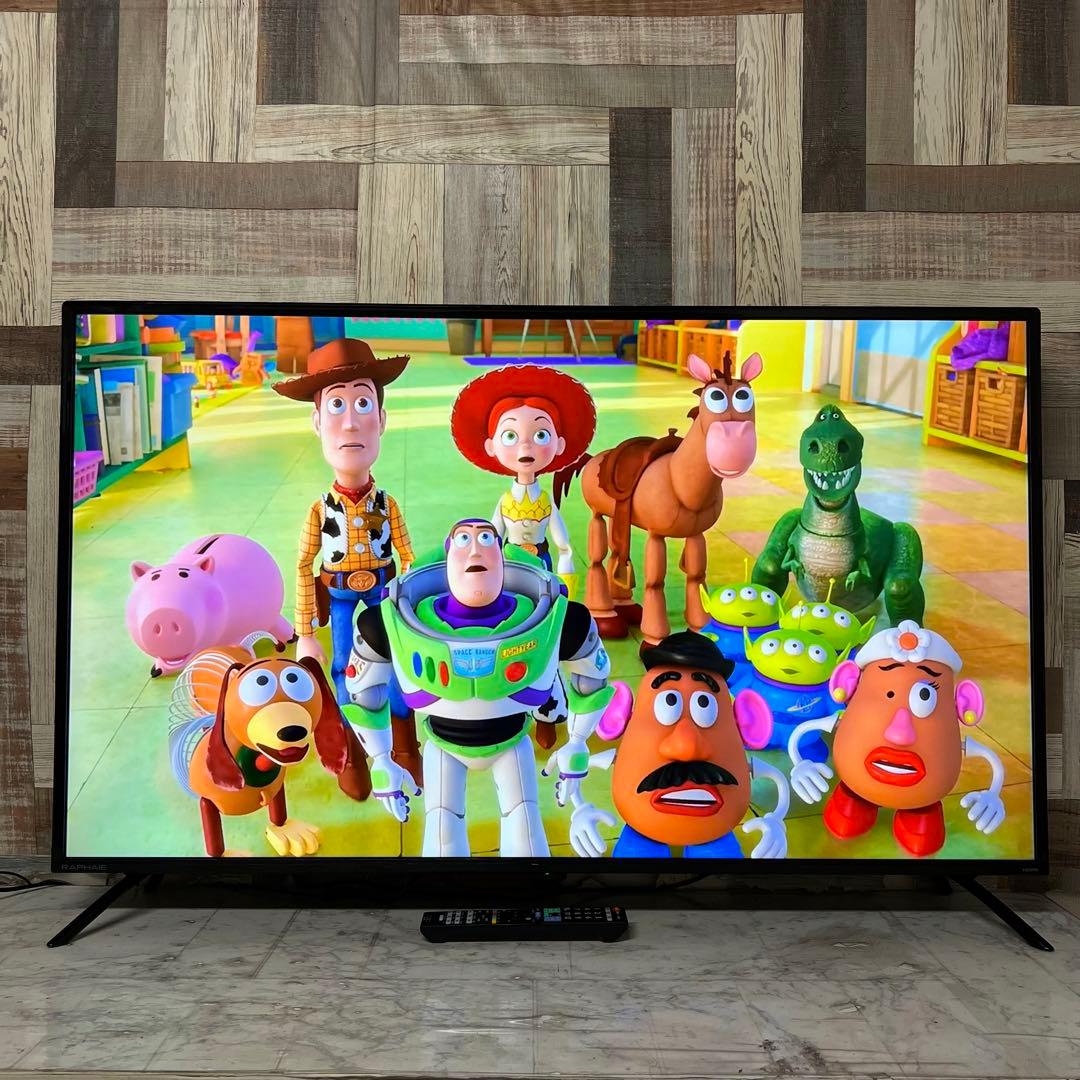 jeniさん直接受渡2ヶ月前購入ドウシシャ 4K液晶50型テレビ2025年製