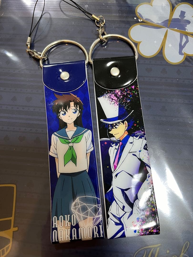 【超貴重】まじっく快斗1412 ジャンボストラップ　怪盗キッド&中森青子 まじっく快斗1412 TINY ラバーストラップ 6個入りBOX[読売テレビ