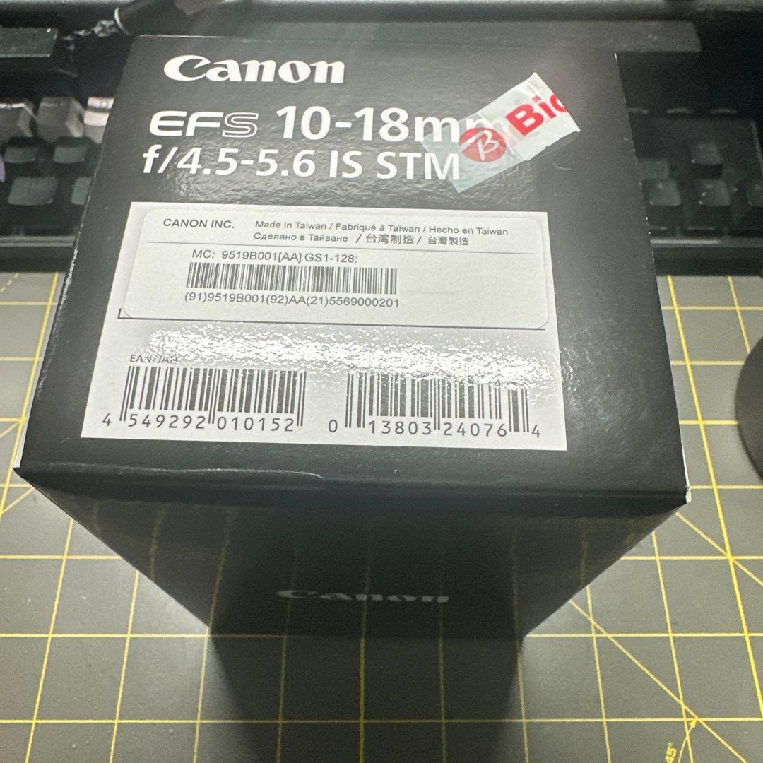 レンズ(ズーム) Canon EF-S 10-18mm F4.5-5.6