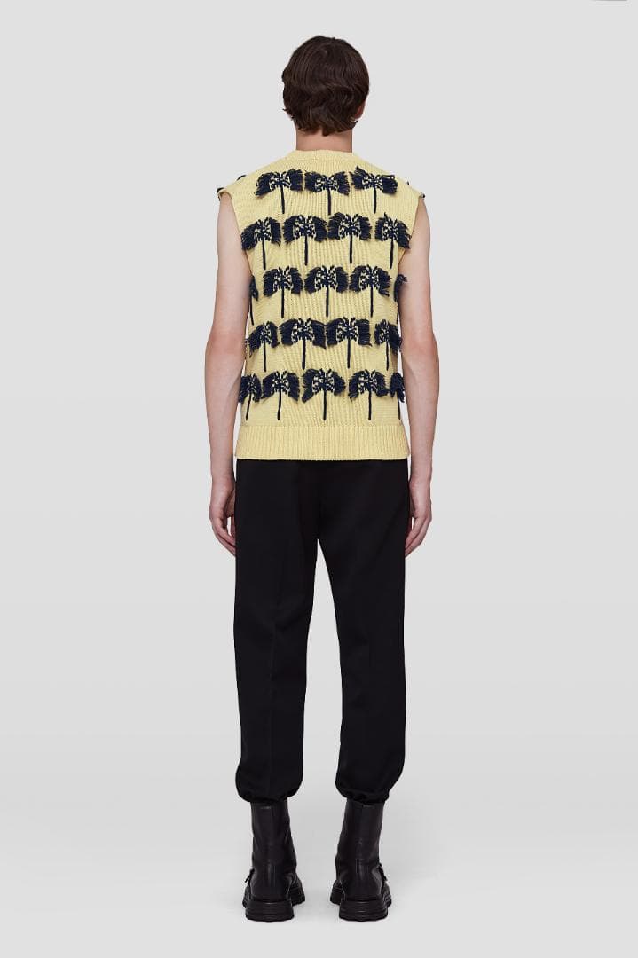 定価18万】JILSANDER ジルサンダー ニット Vネック ベスト 46