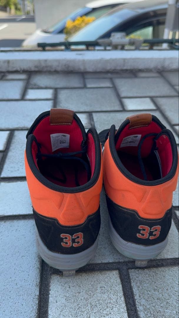 【巨人】マギー元選手実使用スパイク|NB 28.5cm【読売ジャイアンツ】