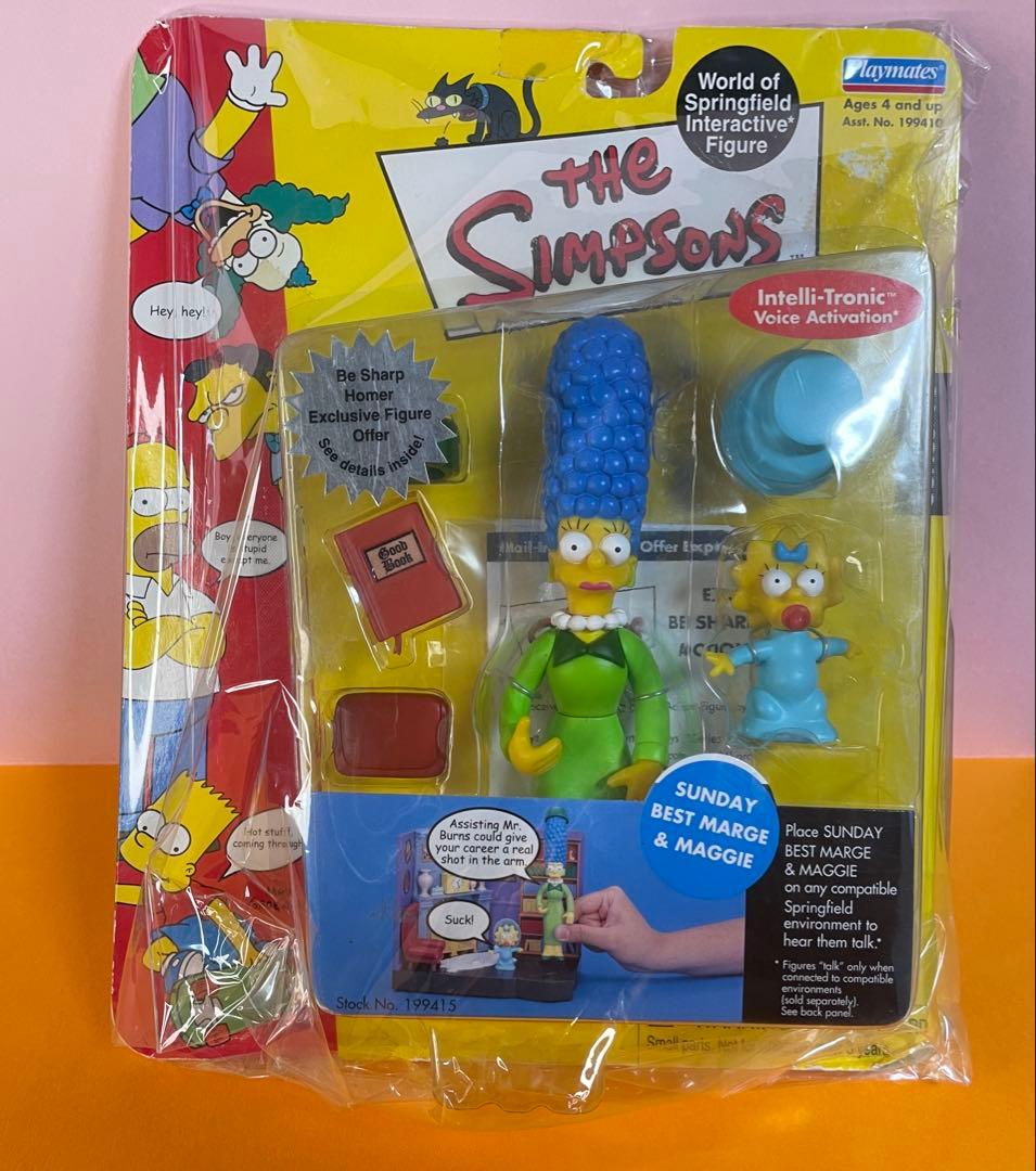 ザ・シンプソンズ インタラクティブフィギュア マージ&マギー