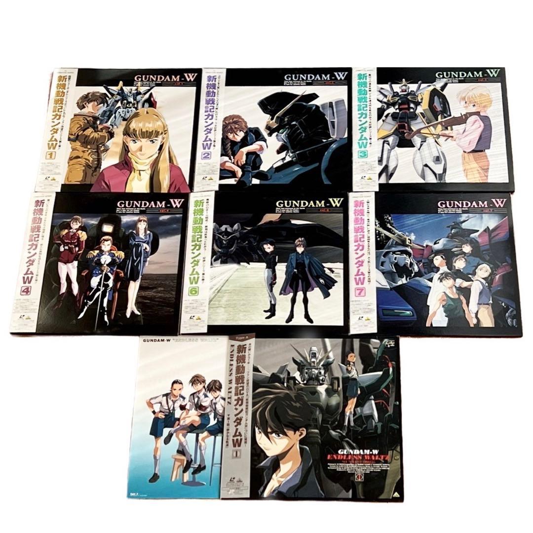 新機動戦記ガンダムW レーザーディスク LDセット - メルカリ