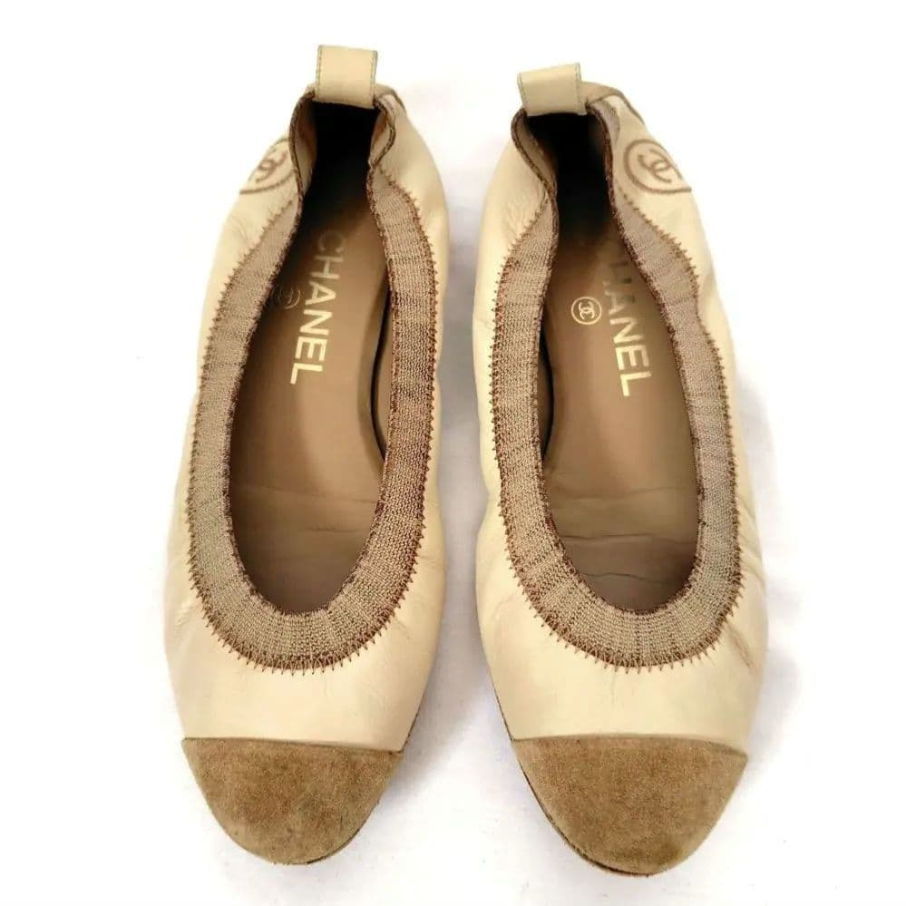 ✨️腕利き職人のリペア済✨️美品【CHANEL】ココマーク♡フラット