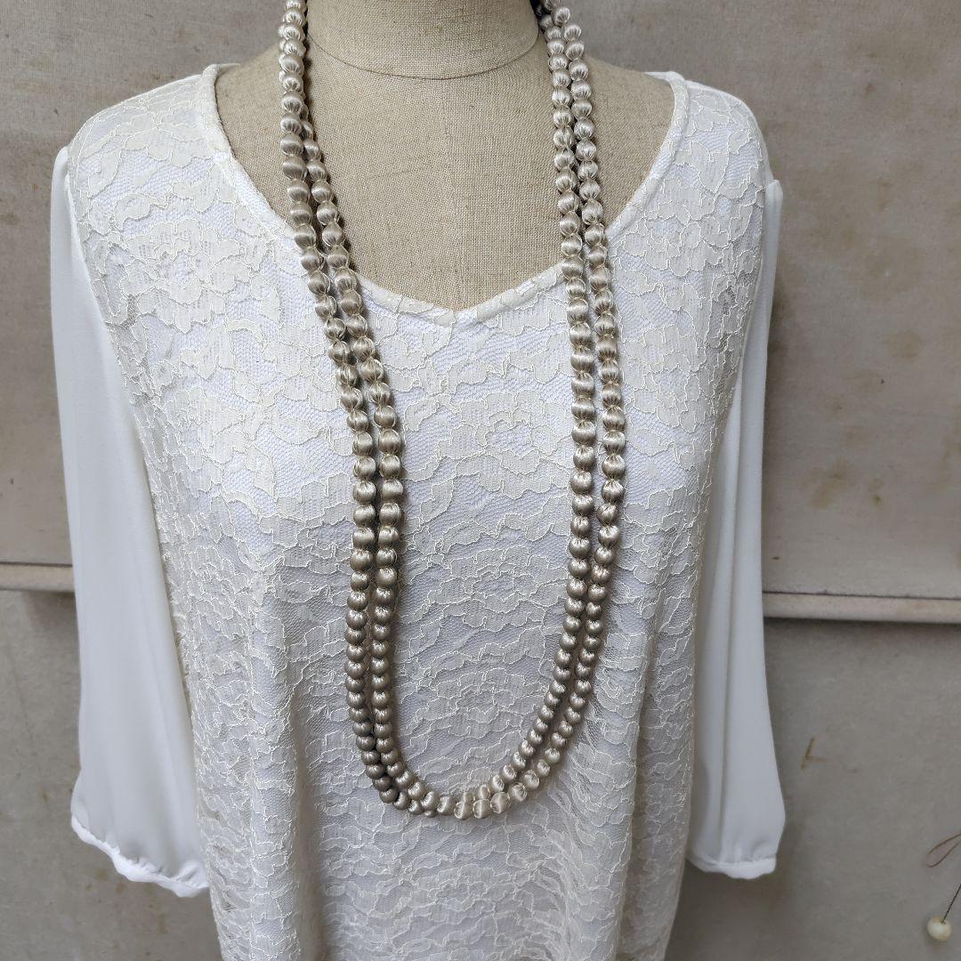 まとめ売り ネックレスセット レトロ ロング クロス 2連 - メルカリ