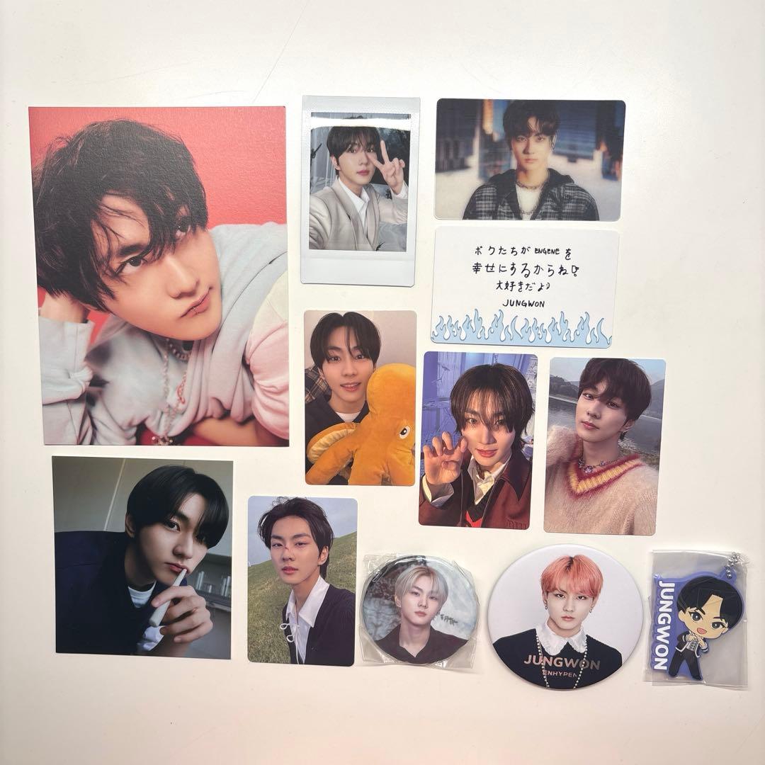 ENHYPEN ジョンウォン トレカ 缶バッチ - メルカリ