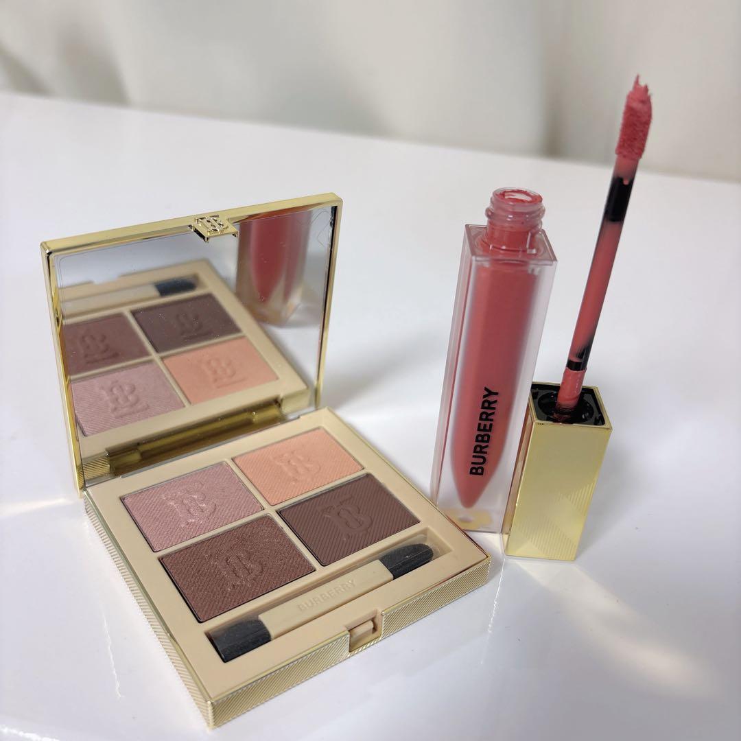 BURBERRY アイシャドウパレットとリップセット コンプリートアイパレット｜Burberry Beauty他、1商品を使った口コミ