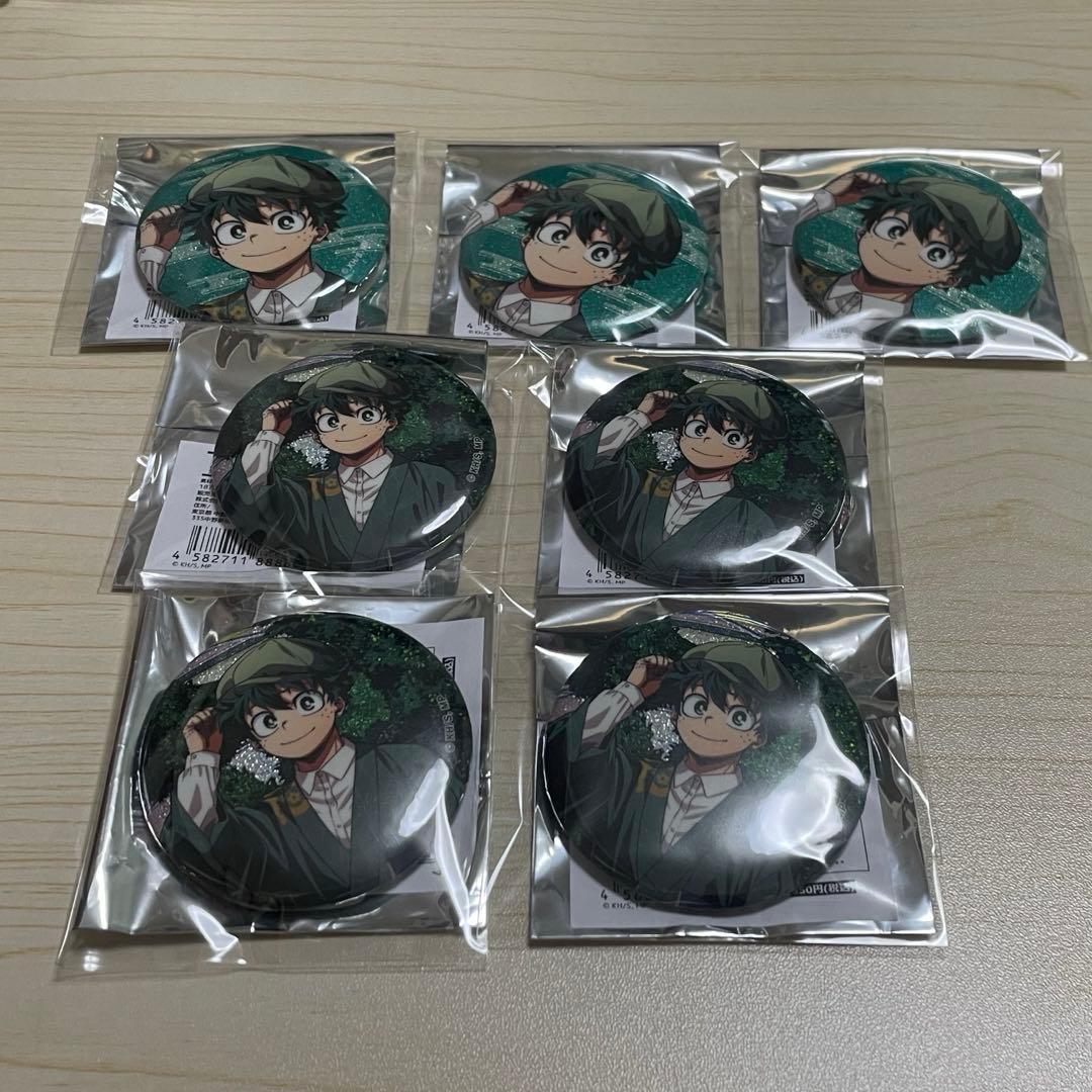 ヒロアカ 花やしき缶バッジ 緑谷出久 - メルカリ