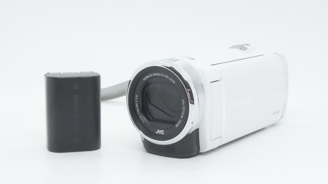 【A2359】 JVC Everio GZ-E265-W ホワイト エブリオ Amazon | JVCKENWOOD JVC EVERIO ハイビジョンメモリームービー 内蔵