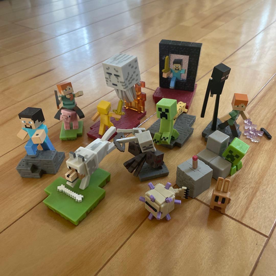 マインクラフト マイクラ フィギュア クラフタブル他 12個セット