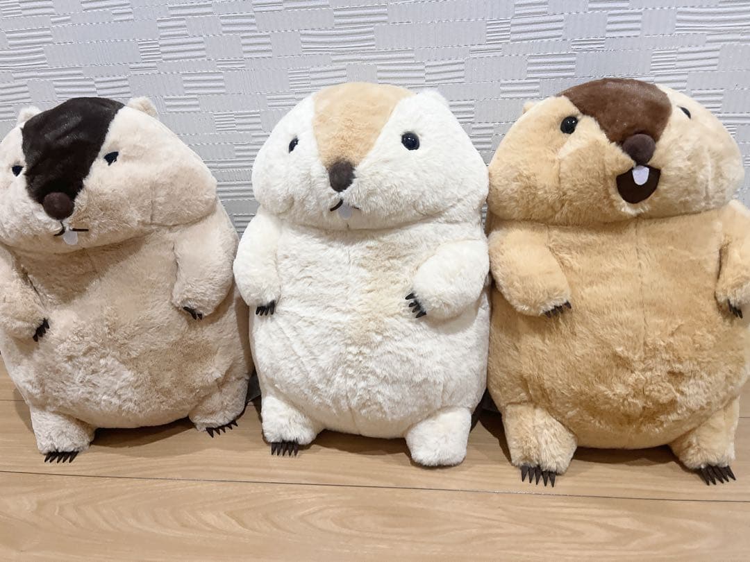 マーモットのもっとっと ウルトラBIG ぬいぐるみ コンプリート - メルカリ