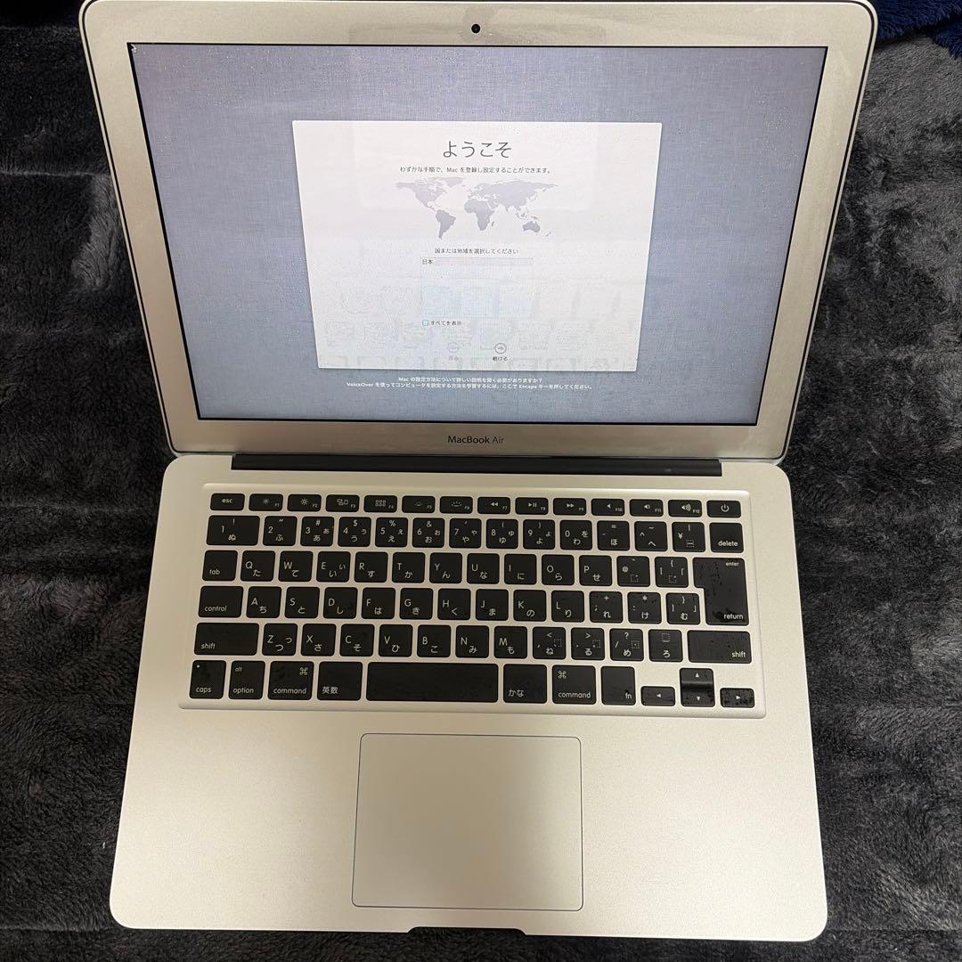 MacBook Air 13インチ シルバー 充電器付き a1369 - メルカリ