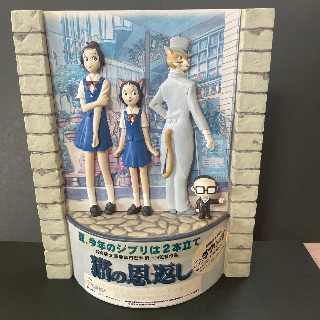 スタジオジブリ　猫の恩返し店頭用ディスプレイ　非売品 4/29発売】「猫の恩返し」の新商品が登場！ - ジブリがいっぱい