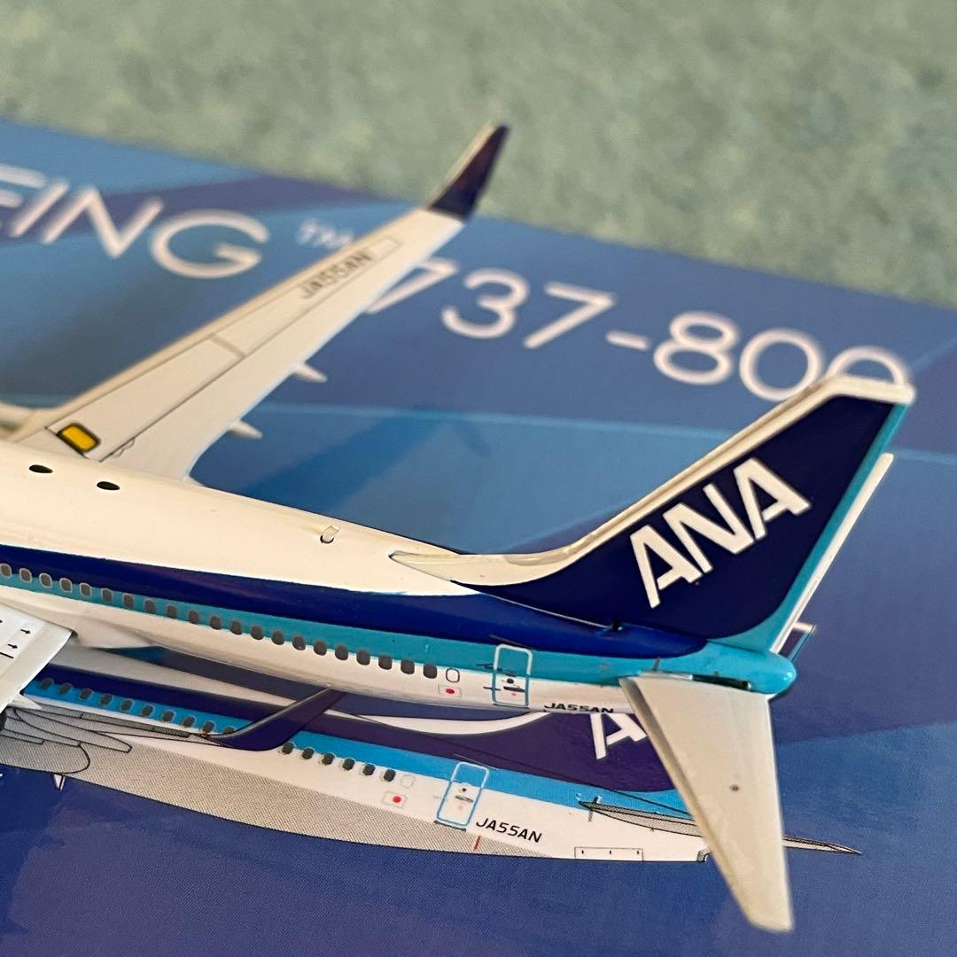 ANA 737-800 JA55AN 全日空 心をひとつに、 がんばろうニッポン - メルカリ