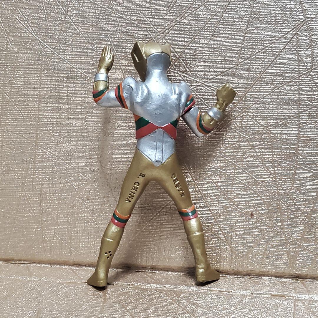 トリプルファイター ブルマァク ミドルソフビ 緑赤橙3体 当時モノ HG