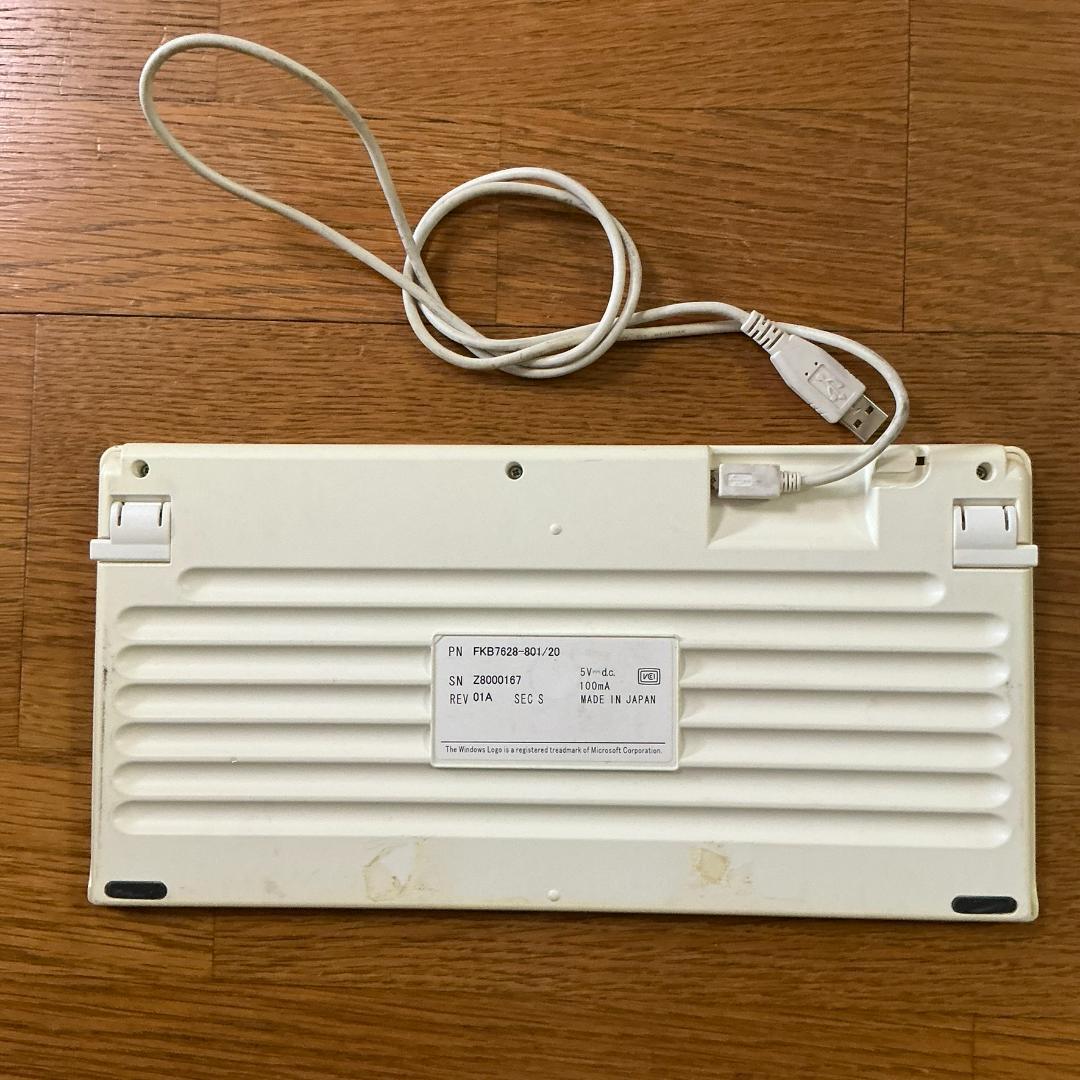 ジャンク品】親指シフトキーボードThumbTouch FKB7628-801 - メルカリ