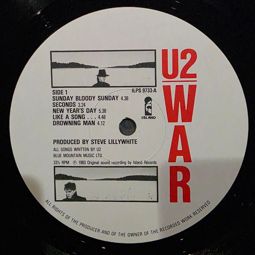 UK初期 U2 / WAR A-1U/B-1U 美音盤 Town Houseko - メルカリ