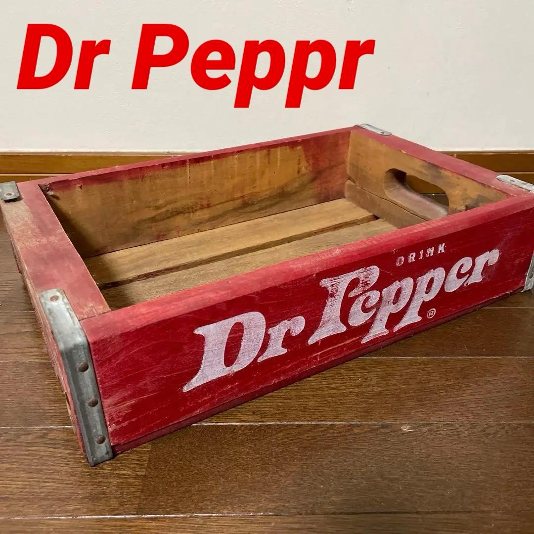 Dr Pepper ドクターペッパー ビンテージ 木箱 非売品 - メルカリ