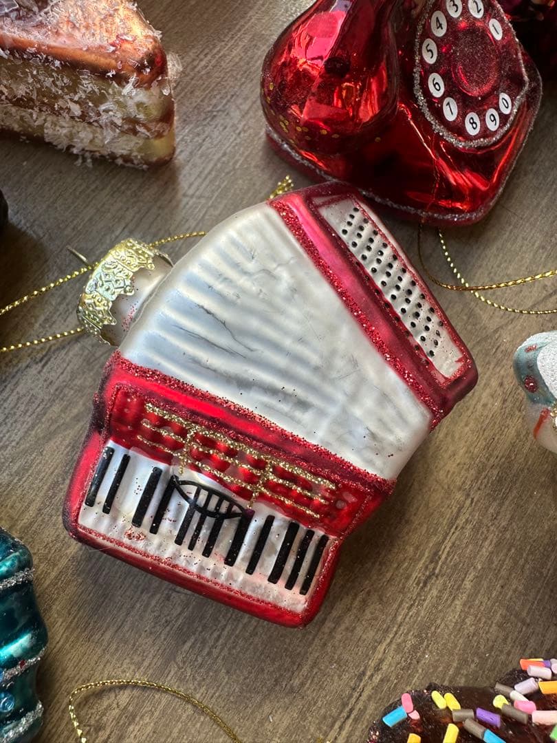 フライングタイガー ガラス製オーナメントセット クリスマス 12個