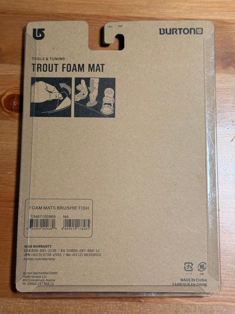 BURTON トラウトフォームマット デッキパッド バートン TROUT - メルカリ