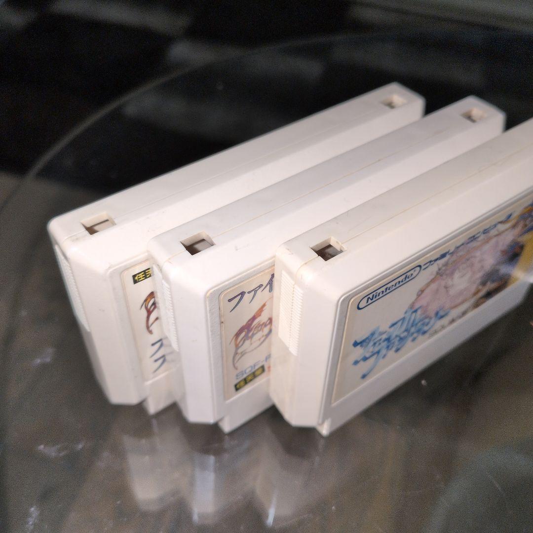 ファミコンソフト カセット ファイナルファンタジー I・II・III まとめ