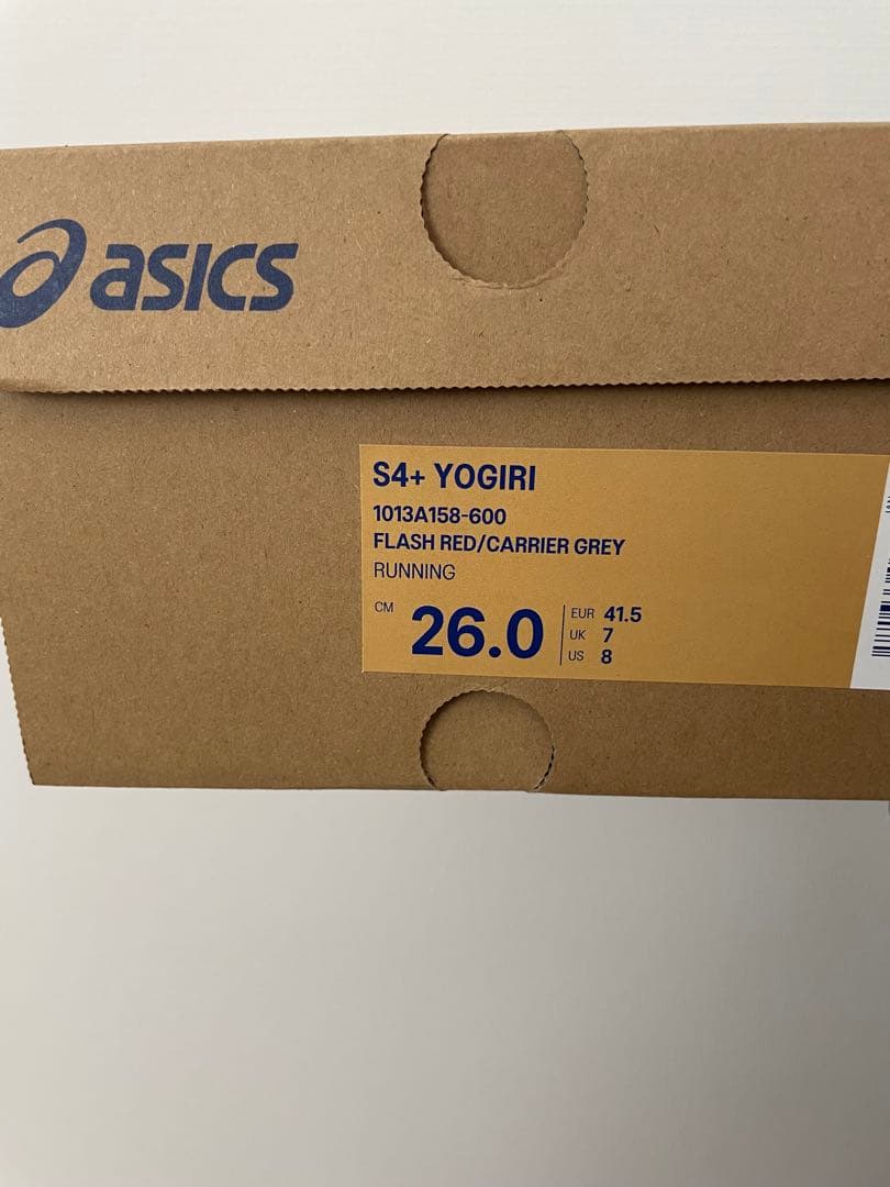 ASICS S4+ YOGIRI 26.0cm ランニングシューズ