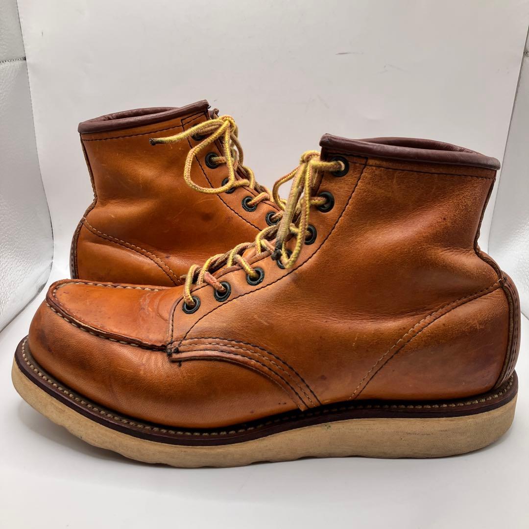 ☆美品☆ 98年製刺繍縦羽タグRed Wing 875 US 6.5E