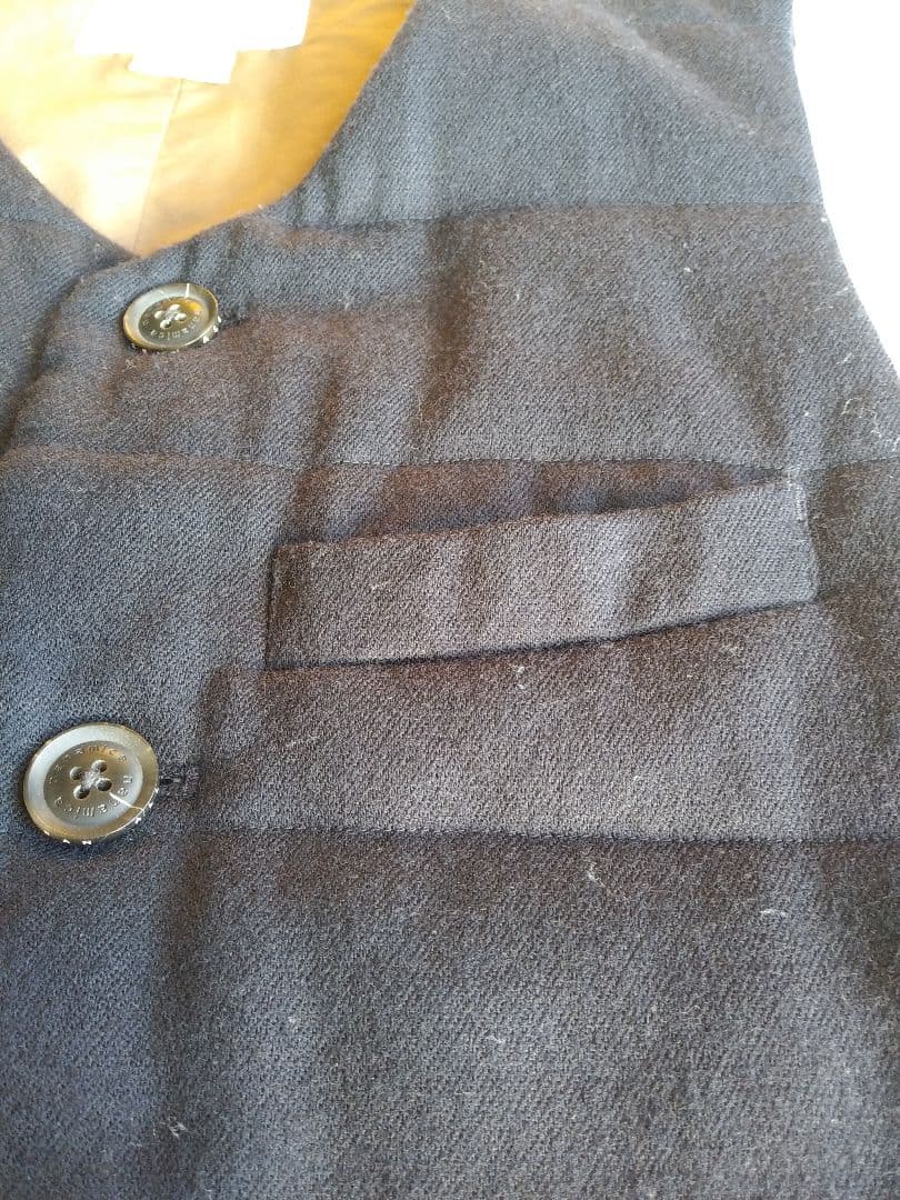 ナナミカ プリマロフト ウールベスト sizeXS ネイビー オンオフ着用可