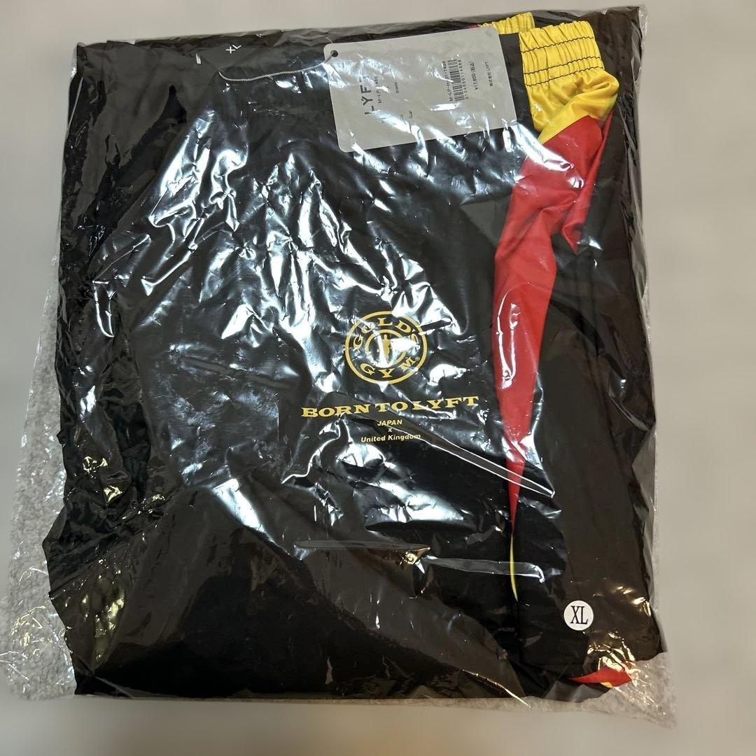 激レア・当日発送】LYFT リフト ゴールドジム ナイロンパンツ XL