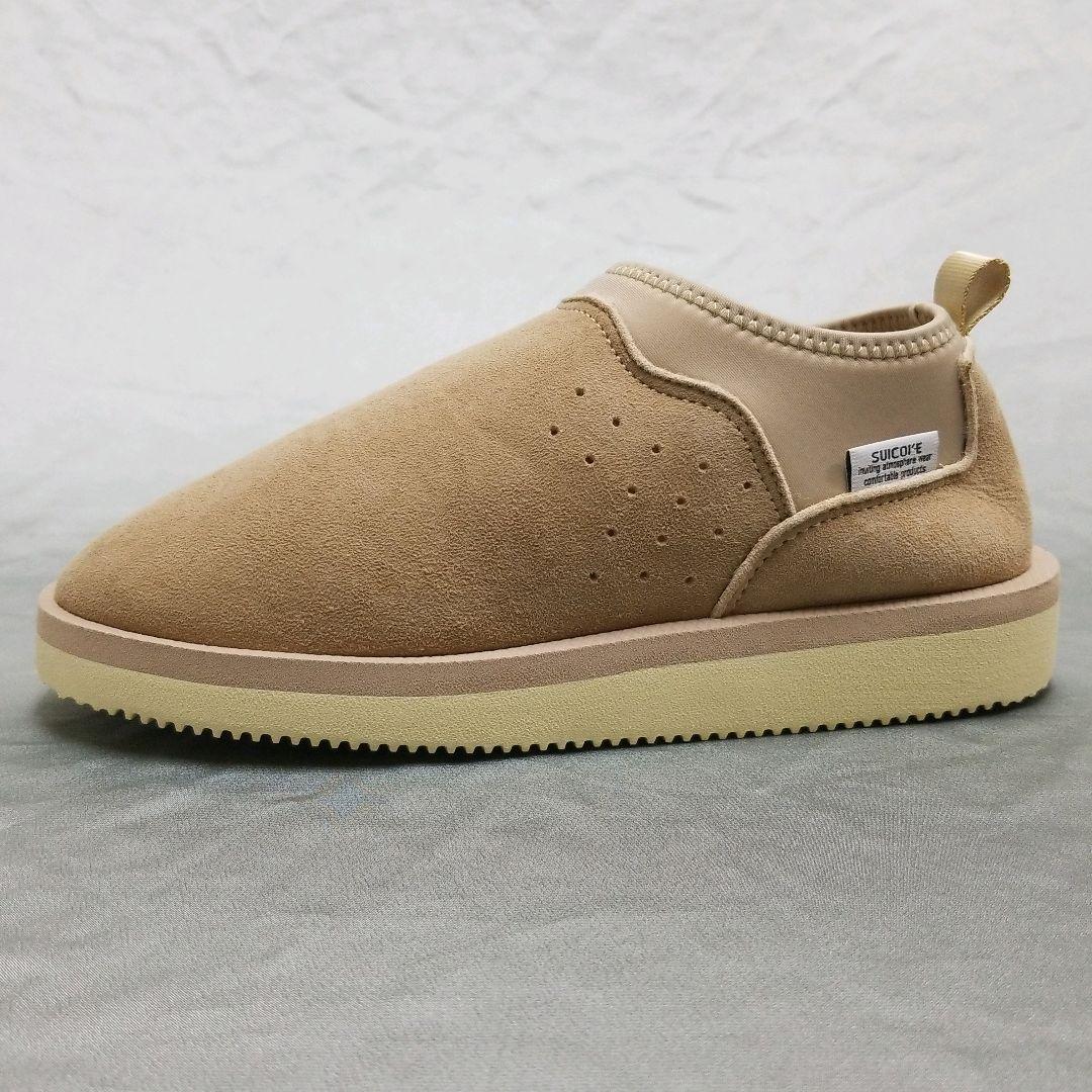 秋冬 スイコック ムートン サボ スリッポン ベージュ SUICOKE 24
